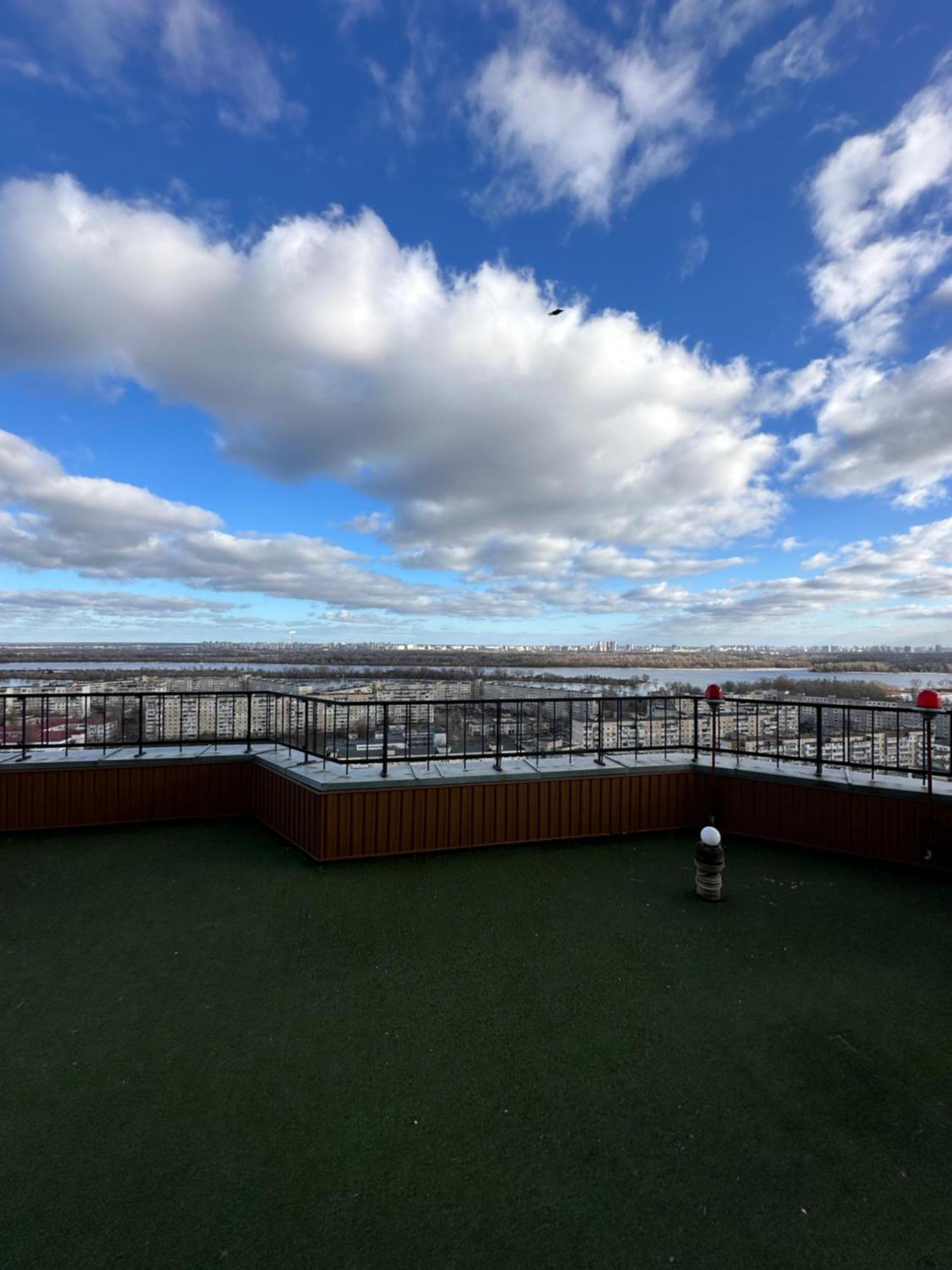 Penthouse Apartment Panoramic View 基輔 外观 照片