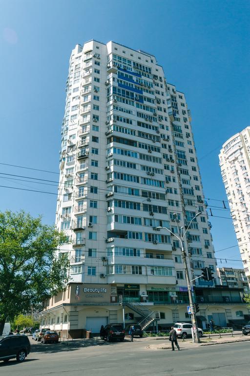 Penthouse Apartment Panoramic View 基輔 外观 照片